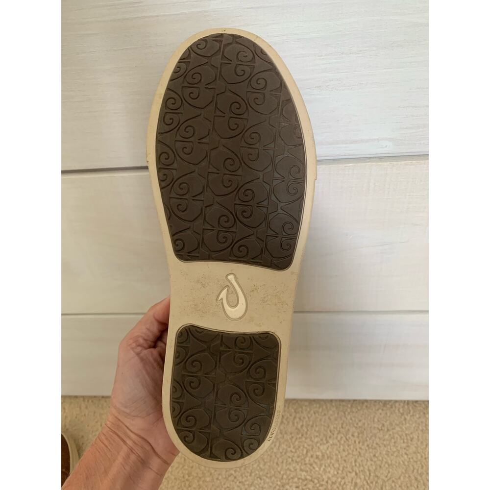 Olukai Women’s brown leather shoes sneakers 6.5 EUC - Picture 9 of 9